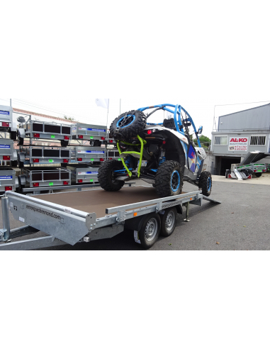 Remorque plateau basculant Remorque plateau basculant