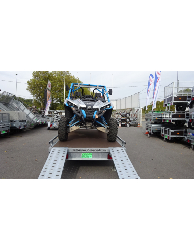 Remorque plateau basculant Remorque plateau basculant