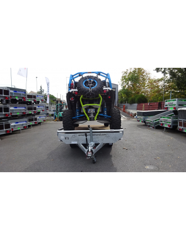 Remorque plateau basculant Remorque plateau basculant