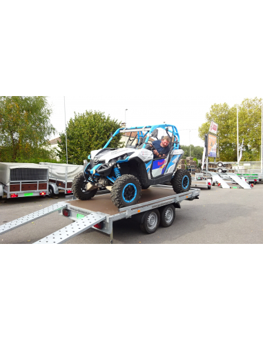 Remorque plateau basculant Remorque plateau basculant