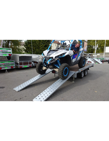 Remorque plateau basculant Remorque plateau basculant