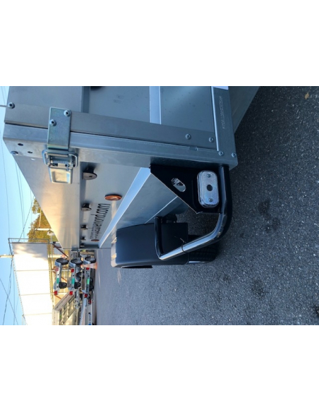 Remorque 1 essieu freiné 750kg ref GO201F75