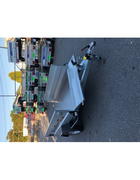 Remorque 1 essieu freiné 750kg ref GO201F75