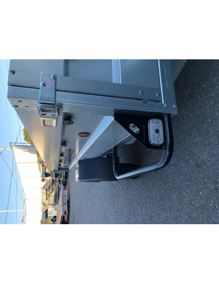 Remorque 1 essieu freiné 750kg ref GO251F75