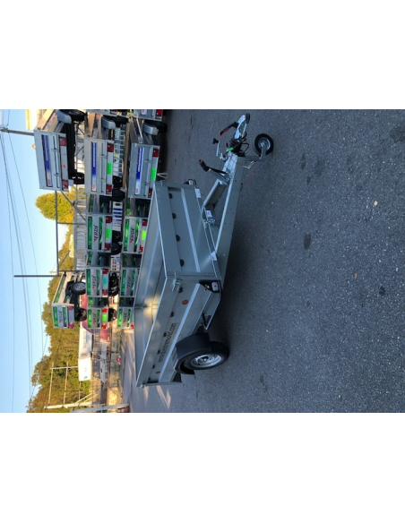 Remorque 1 essieu freiné 750kg ref GO251F75