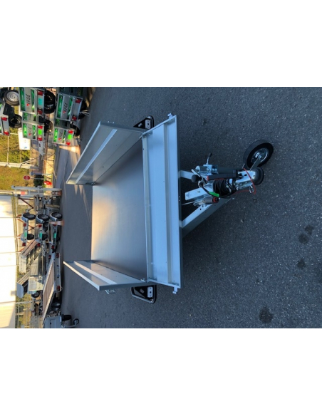 Remorque 1 essieu freiné 1300kg ref GO251F130